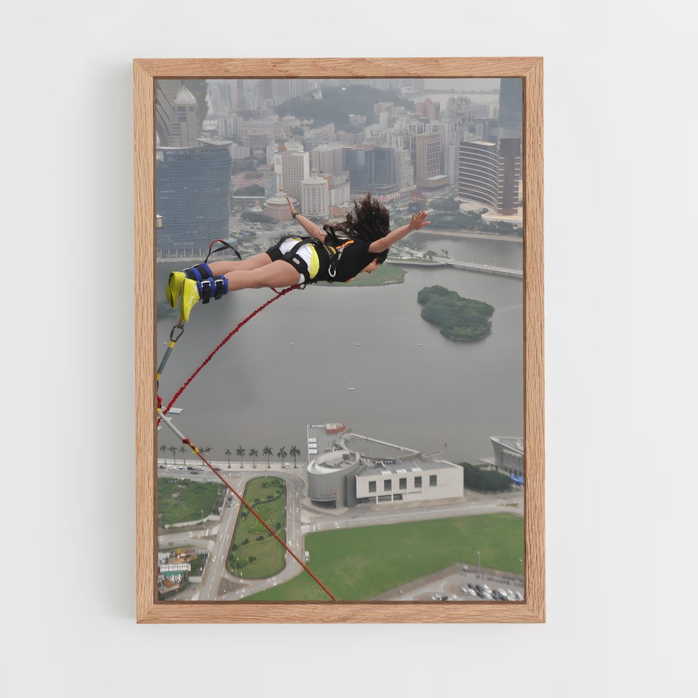 Poster Macau tower – affiche Saut à l’élastique (vue 4)